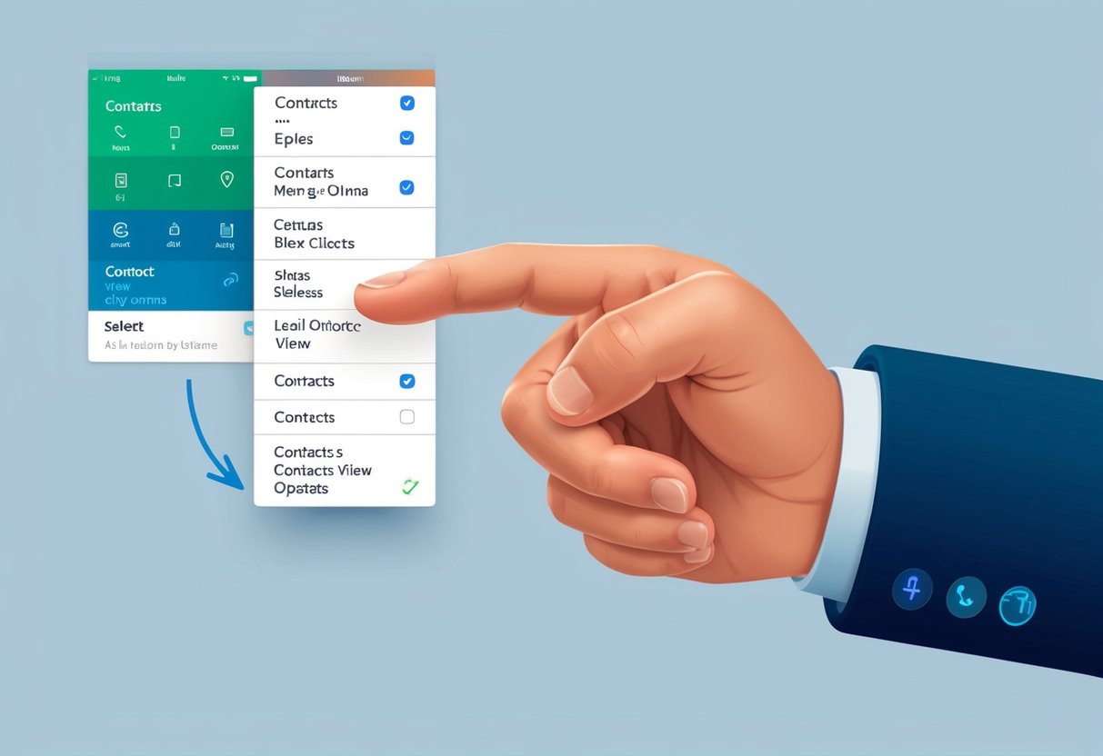 Use the DropDown Menus for Efficient Contact Management in Outlook