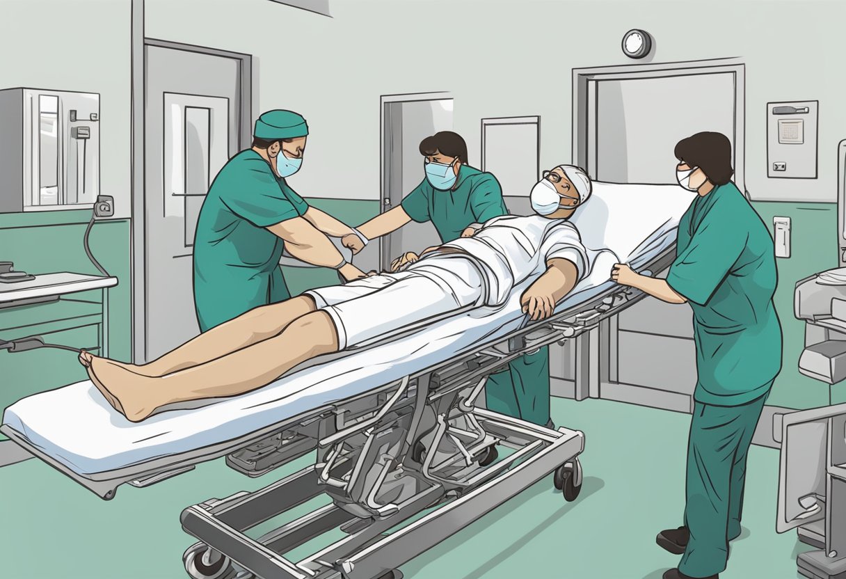 Internação Contra a Vontade: Aspectos Legais e Éticos 2 Uma pessoa sendo contida e levada para um hospital contra sua vontade