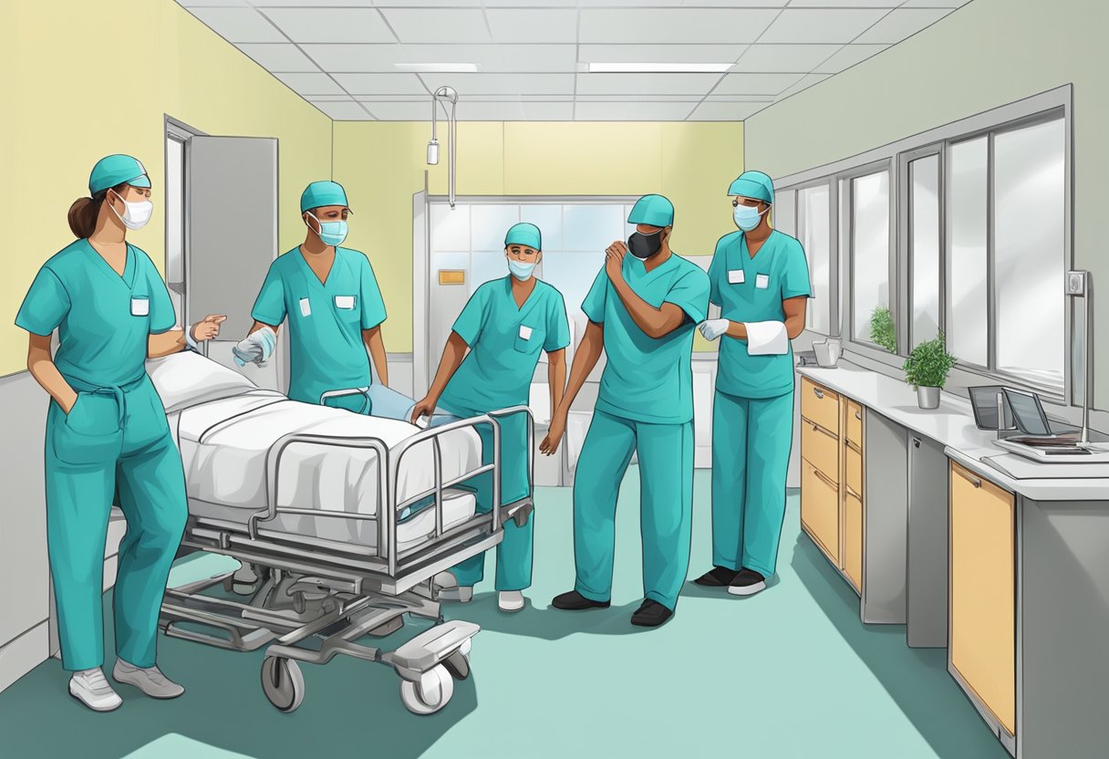 Empresas de Remoção Hospitalar: Serviços Essenciais e Normas Importantes 5 Uma equipe de profissionais realizando treinamento constante para serviços de remoção hospitalar