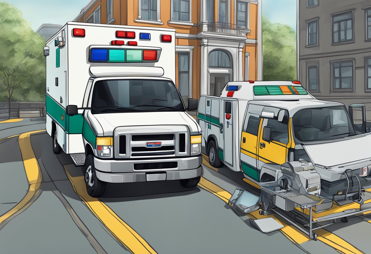 Ambulâncias Traslado: Serviços Essenciais para Emergências e Rotinas 5 Uma ambulância estacionada em um local específico, com equipamentos médicos sendo carregados no veículo.