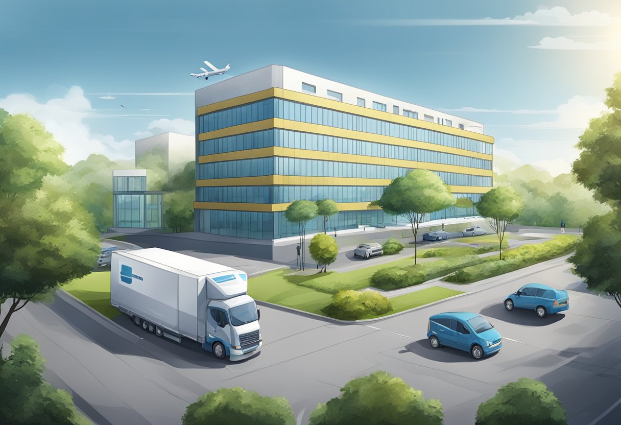 Uma área protegida de uma empresa de remoção hospitalar com garantia de qualidade