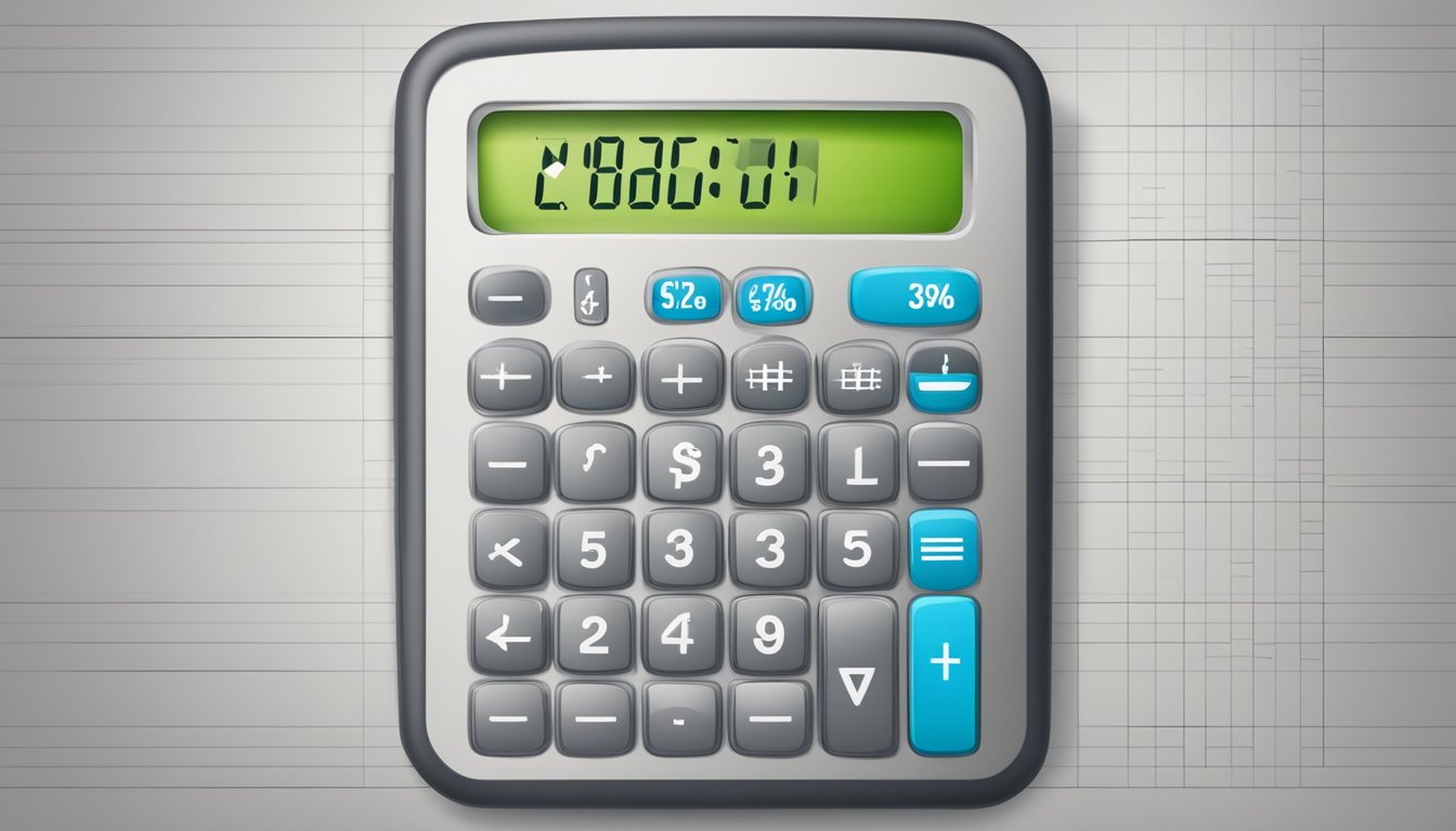 A calculator with a monthly cost display for critical illness insurance