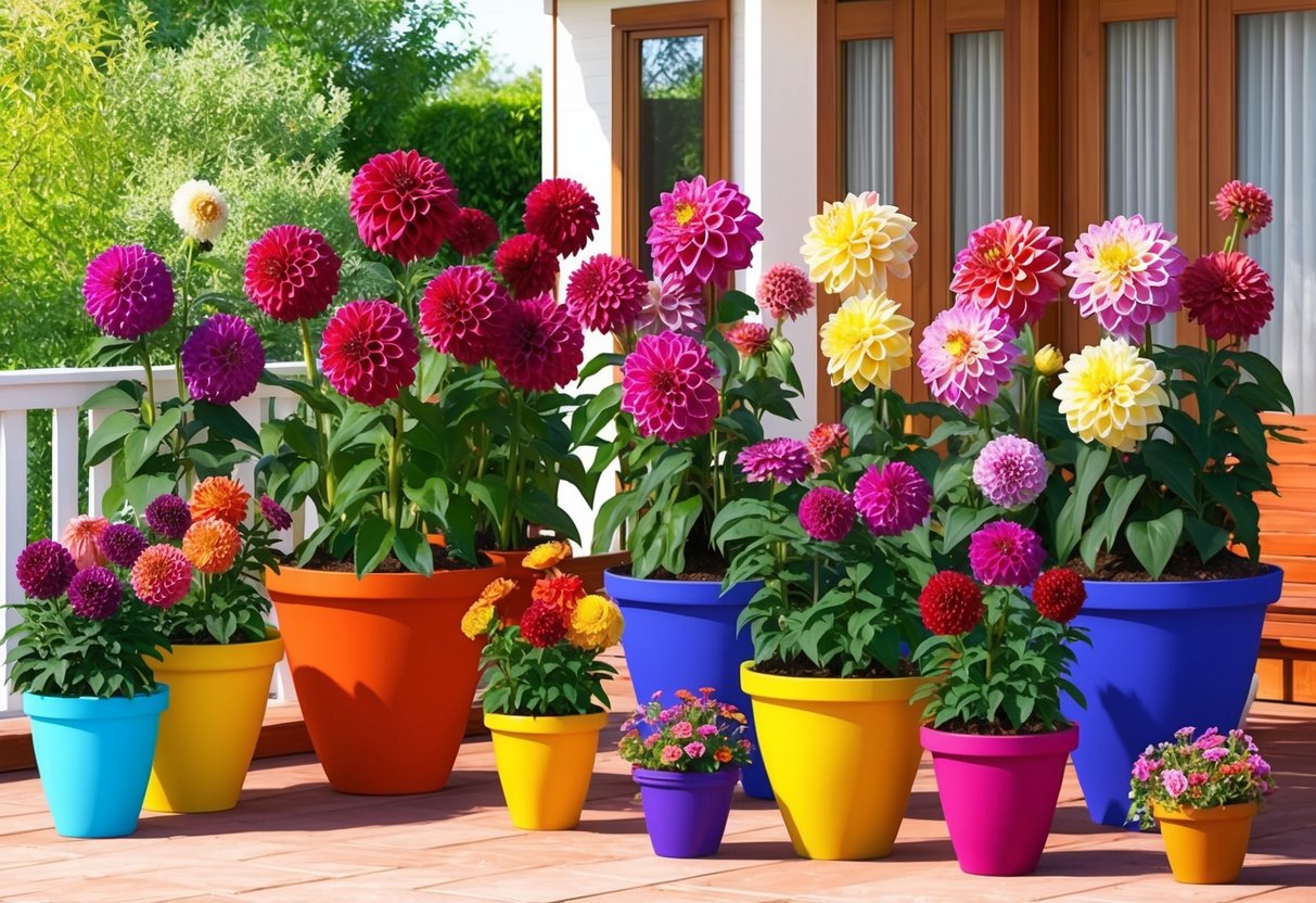 How Tall Do Dahlias Grow in Pots Essential Growth Tips Evergreen Seeds
