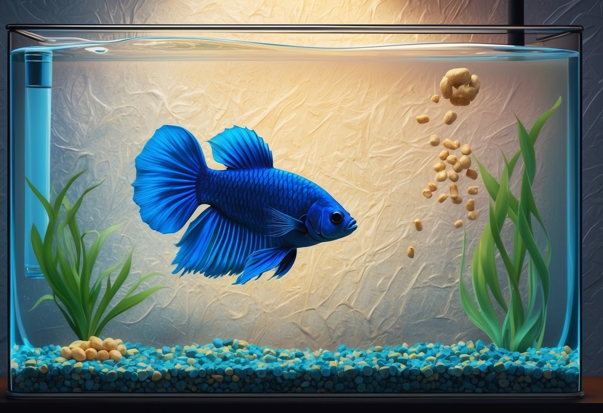 Possibly Blind Betta How To Feed Her Safely And Effectively Badman's