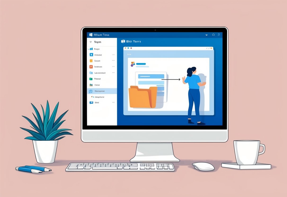 Microsoft Teams Folder Make as Separate Channel Simplifying Workspace