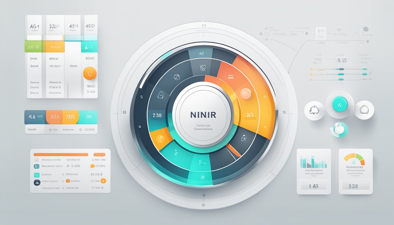 Et strømlinjeformet og moderne brukergrensesnittdesign med rene linjer og intuitiv navigasjon