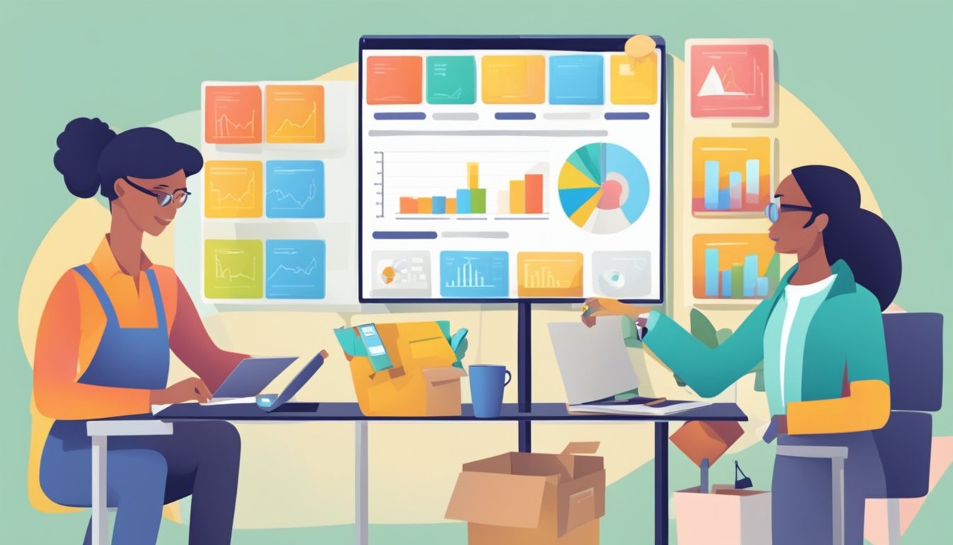 En person som gjennomfører markedsundersøkelser og samler inn data for markedssegmentering