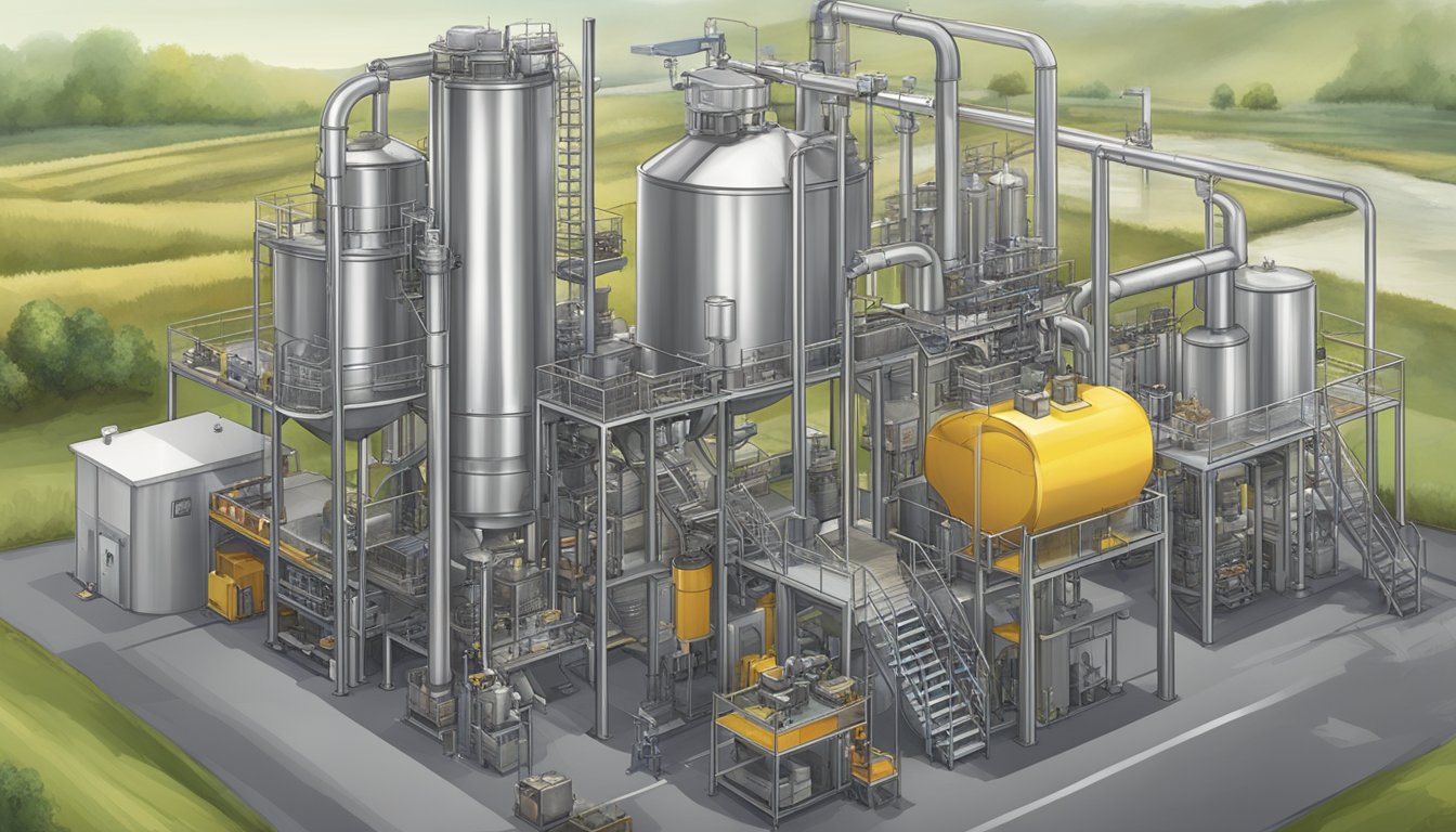 A cold-pressed oil production facility with machinery extracting oil from various seeds and nuts, with a focus on diabetes-friendly options