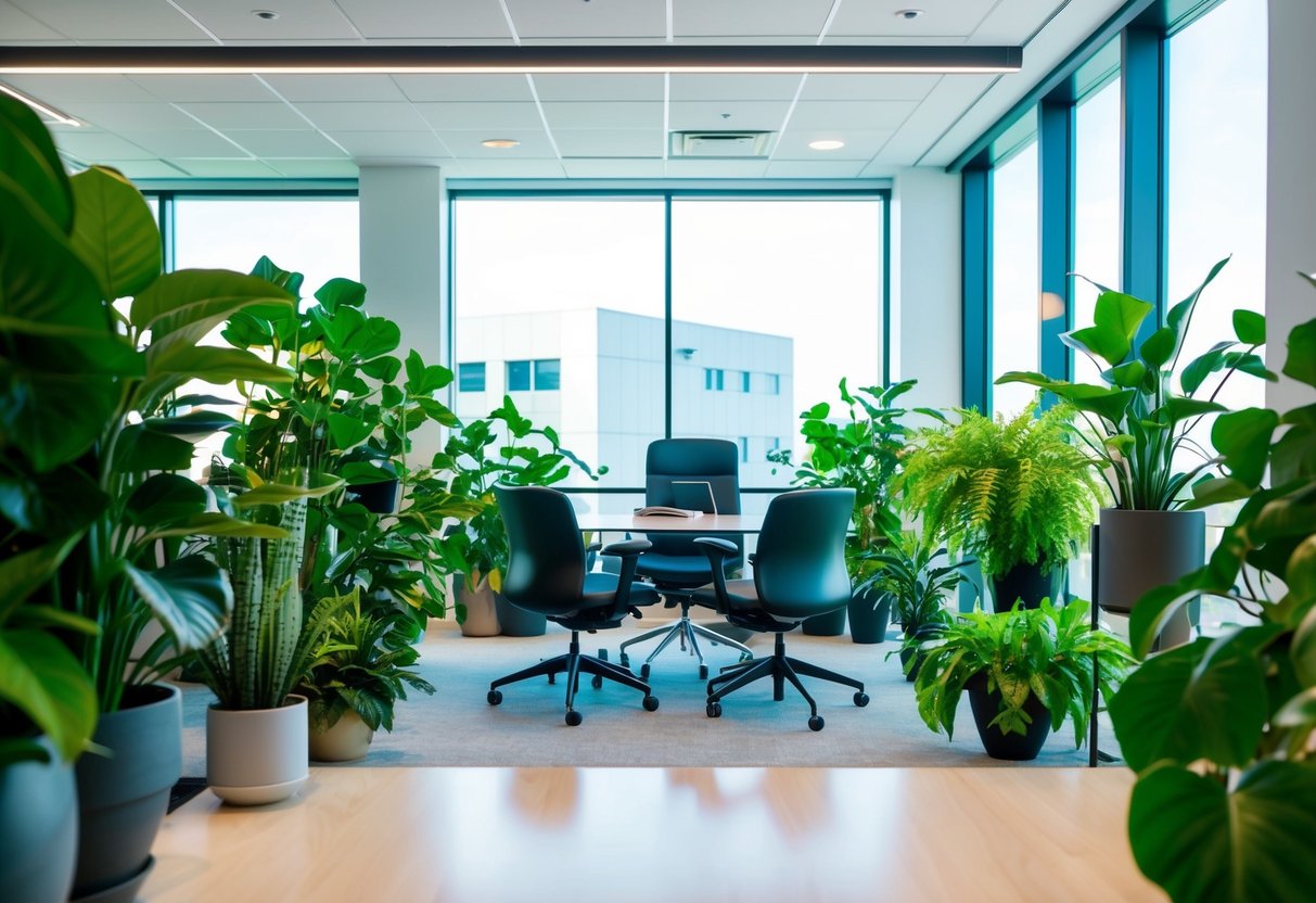 Houseplants In Professional Spaces