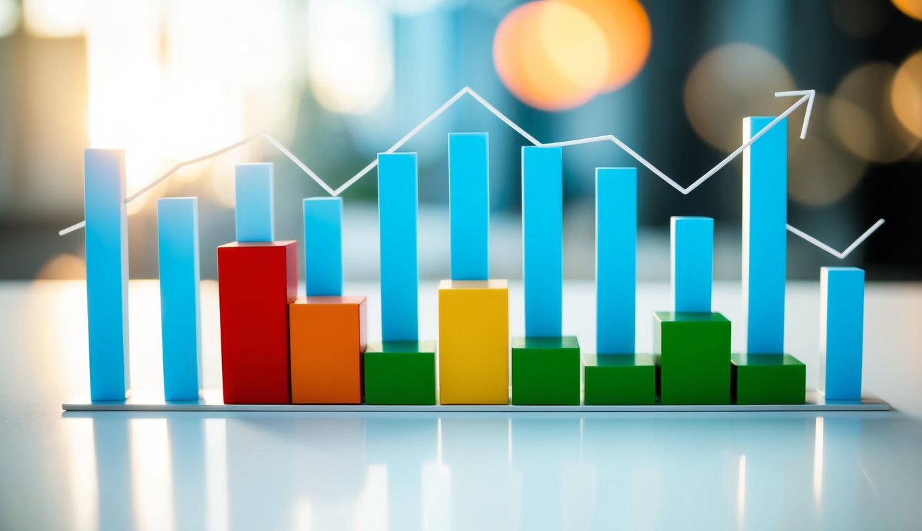 Un grafico che mostra le fluttuazioni delle performance finanziarie nel tempo