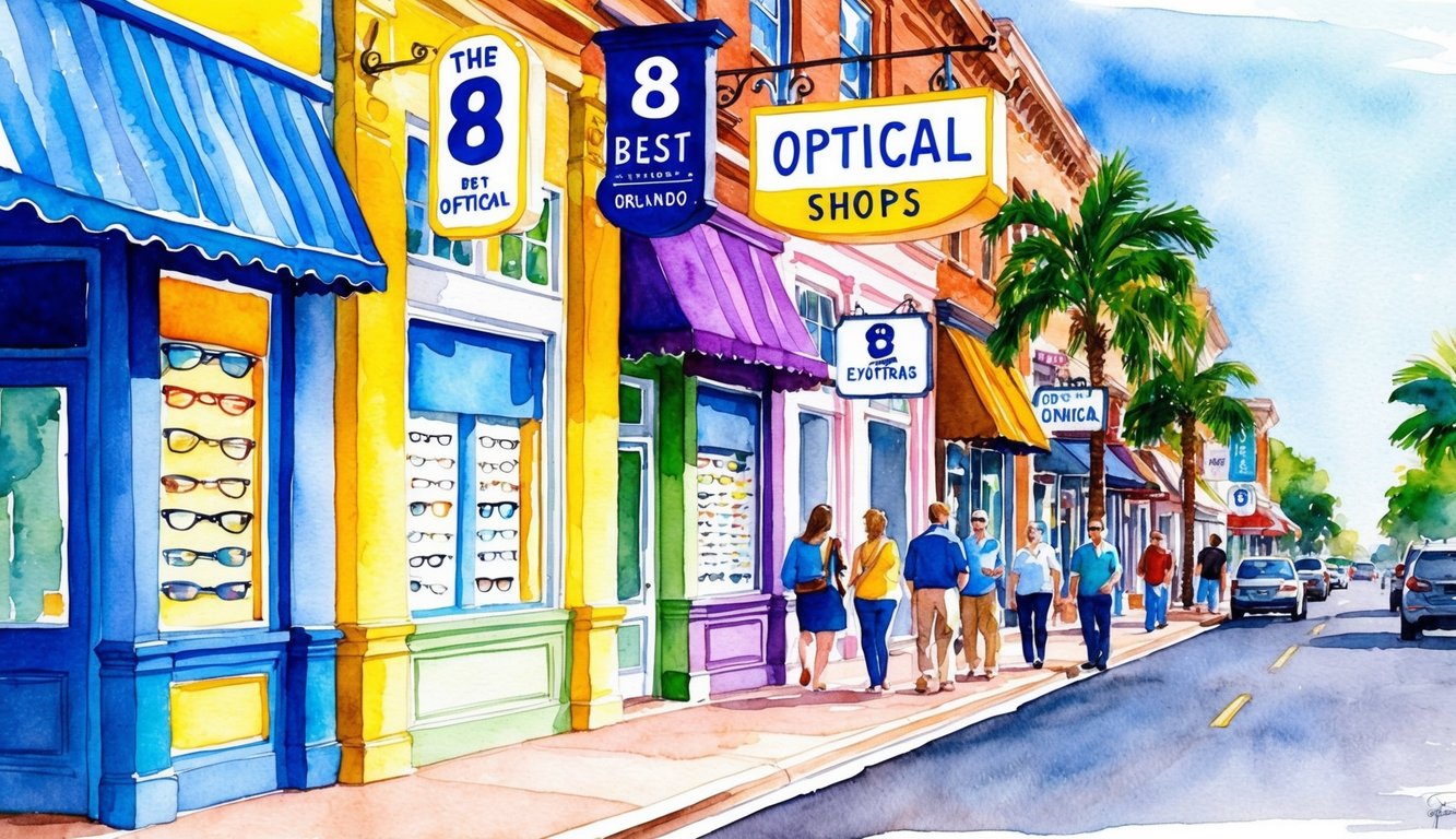 Opticas cerca de mi. Opticians near me. Orlando city