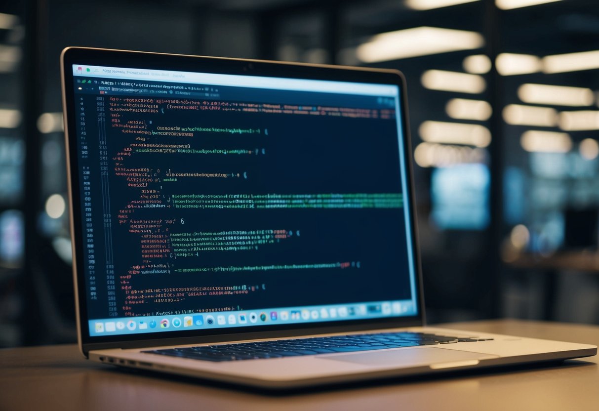 A computer screen displaying lines of code for implementing microdata for images