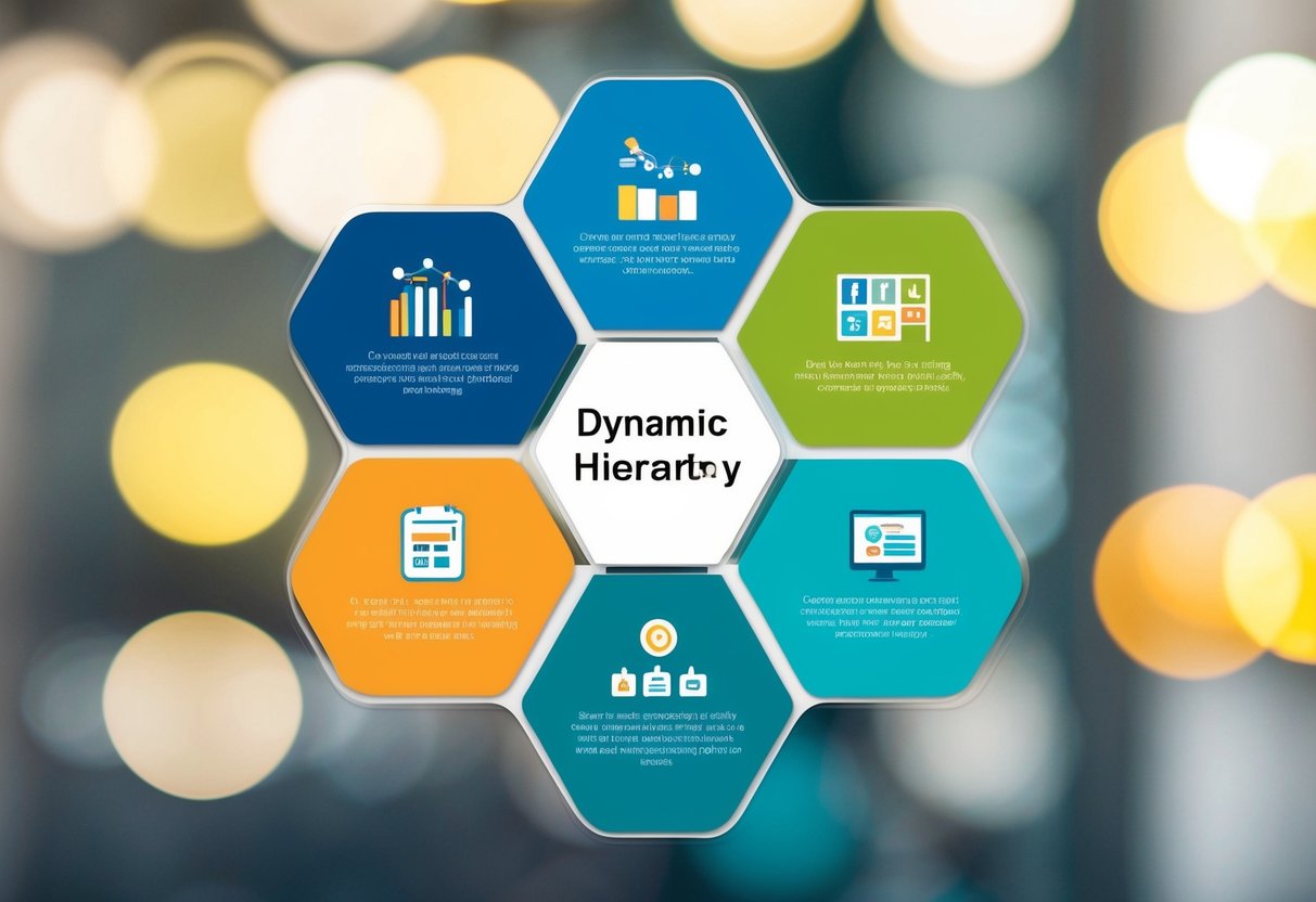 A colorful, dynamic infographic with clear visual hierarchy and balanced composition, using icons, charts, and illustrations to convey information effectively