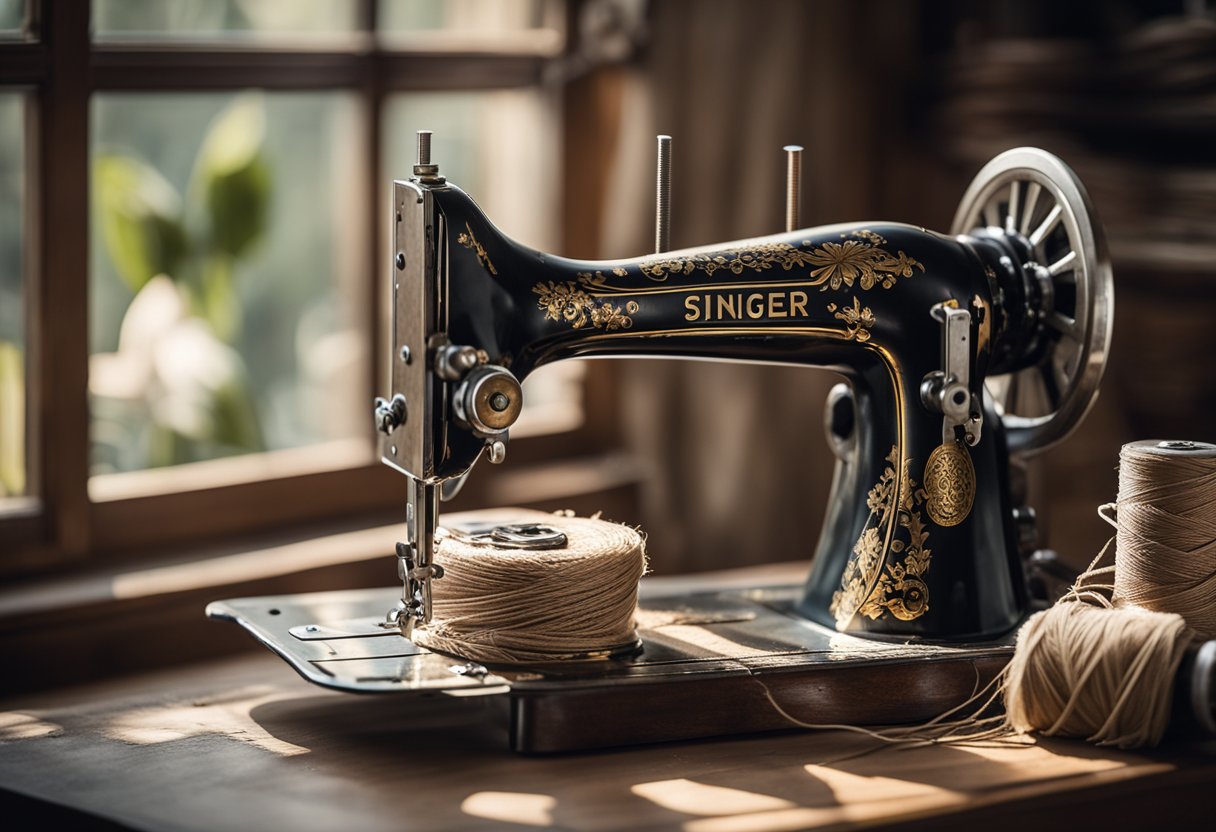 images of 1925 singer sewing machine