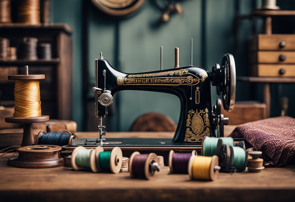 images of 1925 singer sewing machine