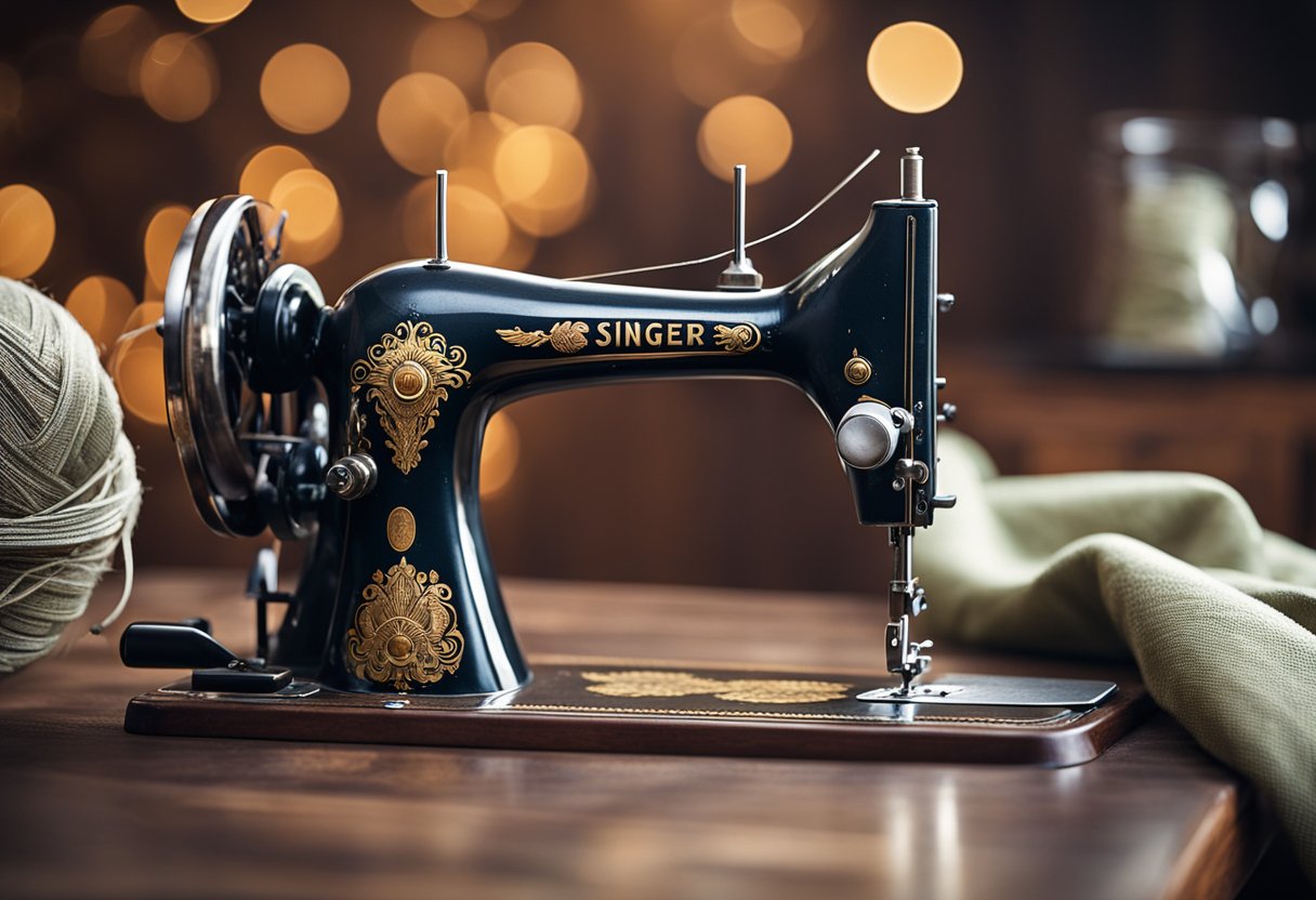 images of 1925 singer sewing machine