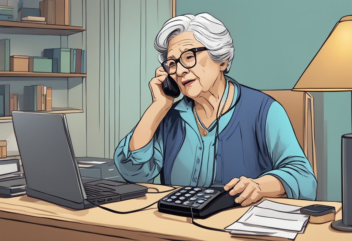 An AI "grandmother" on the phone, engaging scammers in long, meandering conversations to waste their time