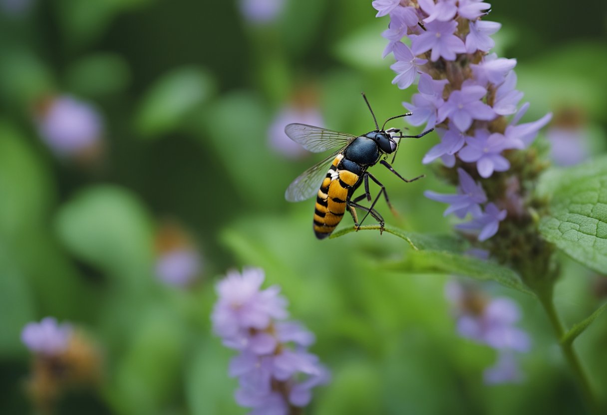 Et mangfold av insekter i en norsk skog, inkludert truede arter, som interagerer med innfødte planter og dyreliv