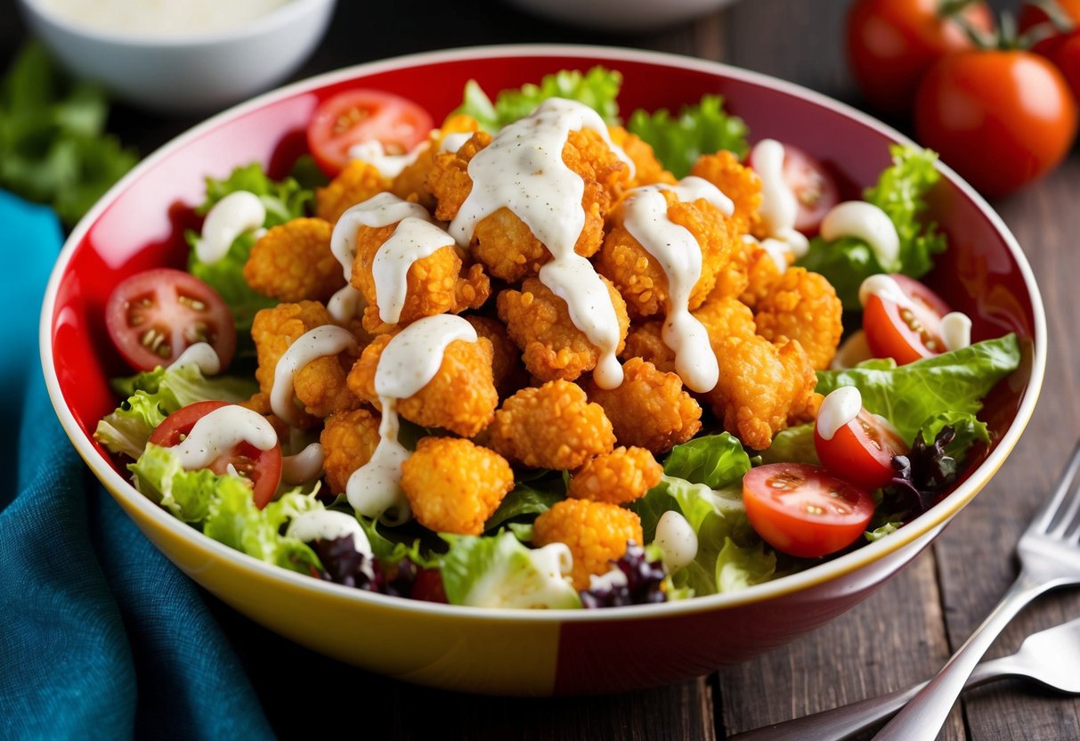 Jumbo Popcorn Chicken Salad