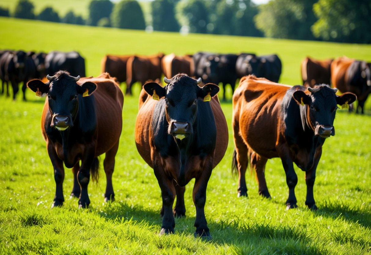 herd of Dexter cattle