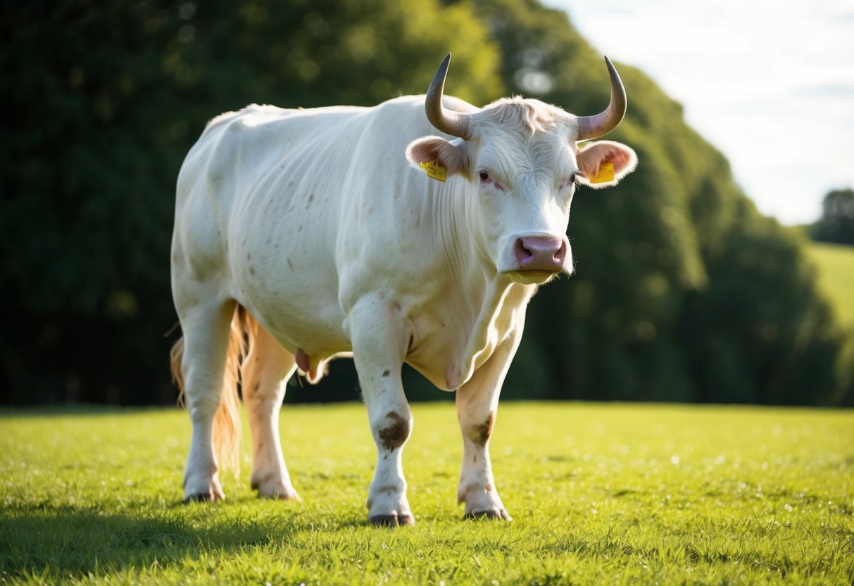 A Chianina bull