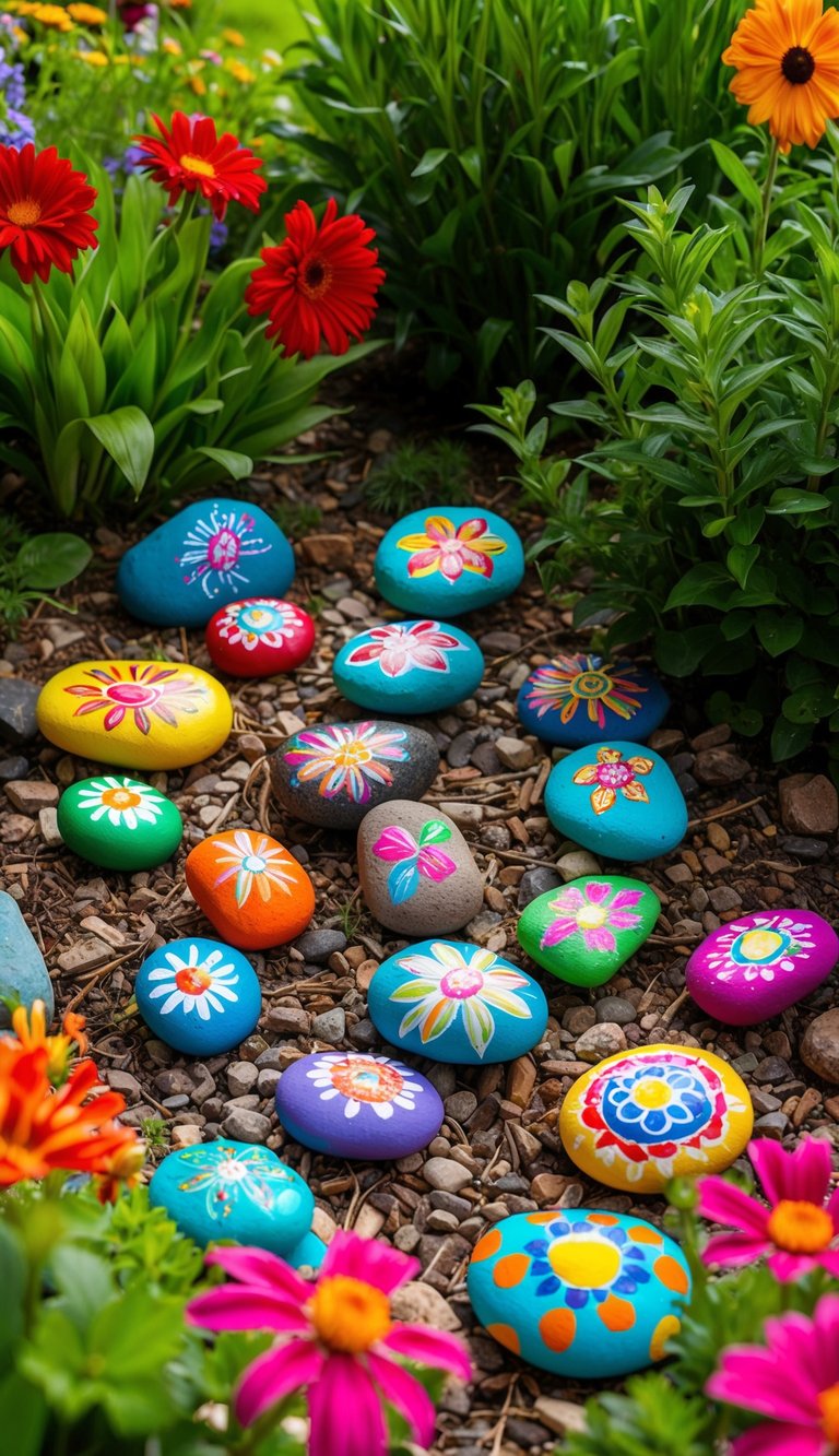 14 Charming Garden Painted Rock Ideas For DIY Outdoor Decor Living 14 Charming Garden Painted Rock Ideas For DIY Outdoor Decor Living