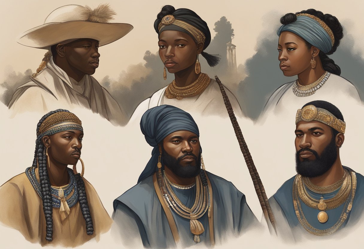 A progression of black in Western art, from ancient to modern, showcasing cultural evolution and influence