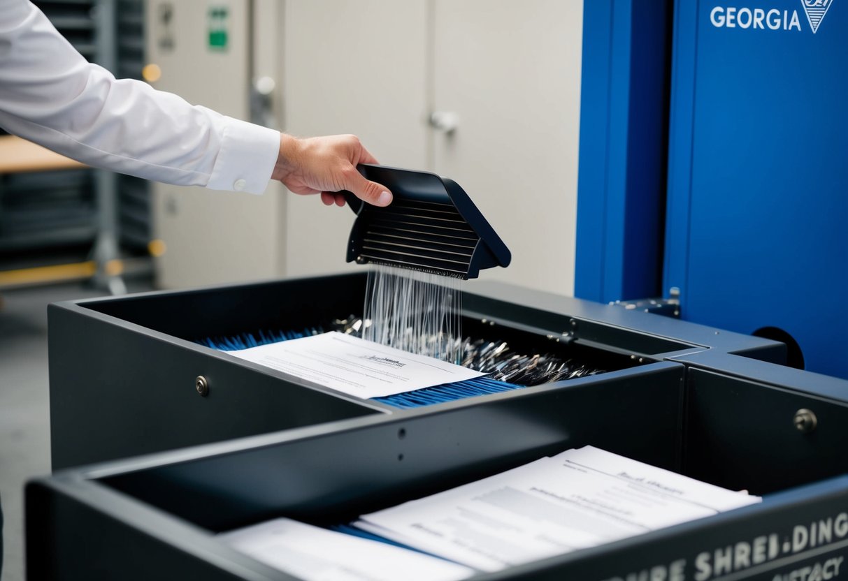 A secure shredding facility in Georgia undergoes a rigorous certification process, ensuring compliance with industry standards. The facility operates state-of-the-art shredding equipment and maintains strict protocols for handling sensitive documents