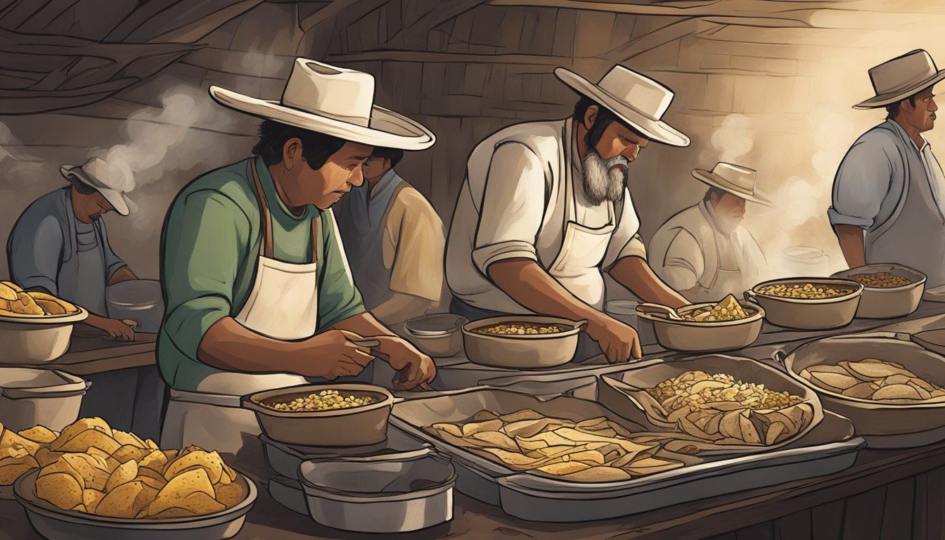 Traditional taco makers in Mexico's silver mines struggle with intense heat, smoke, and cramped spaces as they skillfully prepare their savory creations