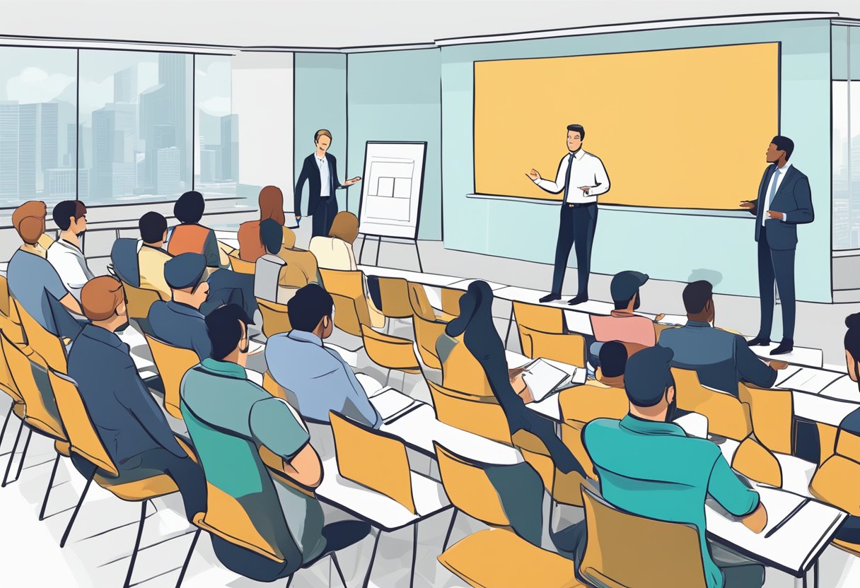 Warsztat szkoleniowy sprzedaży z interaktywnymi zajęciami, odgrywaniem ról i dyskusjami grupowymi w celu opracowania skutecznych technik sprzedaży