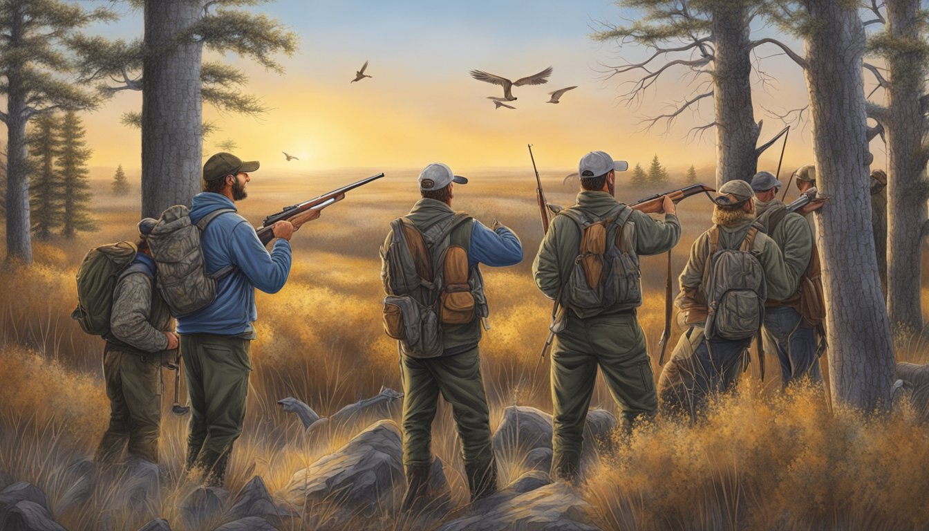 A group of hunters in Nebraska undergo advanced education before heading out for hunting opportunities in the wilderness