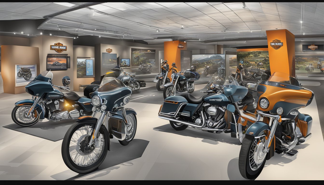 The Harley-Davidson Museum's interactive displays buzz with activity, showcasing the best in game processing technology in Wisconsin