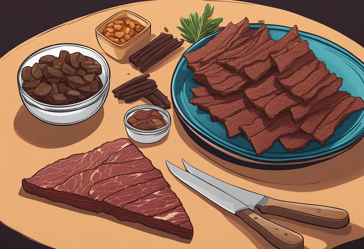 Australians slice, season, and dry beef to make jerky