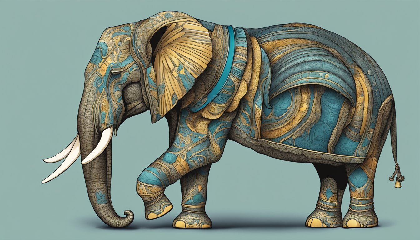 An elephant's trunk wrapping around a variety of objects, showcasing its versatility and strength for engineering inspiration