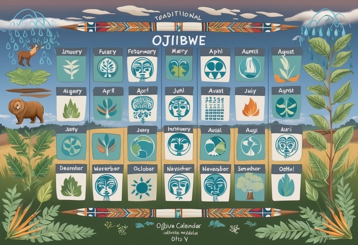 Months in Ojibwe: Best Guide to Anishinaabe Calendar Terminology ...