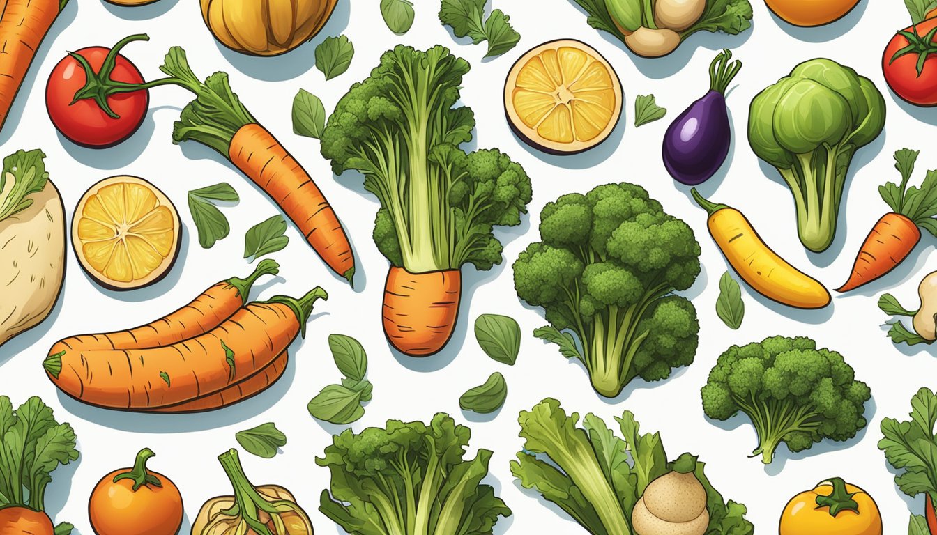 Overcooked vegetables being revived with flavor and seasoning adjustments