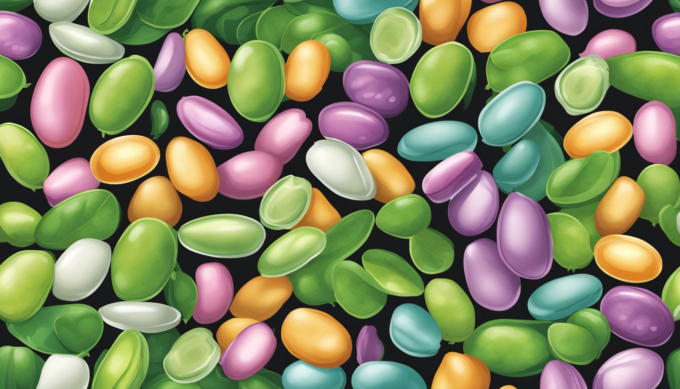 A vibrant display of fresh and frozen lima beans, showcasing their nutritional benefits in a legume showdown