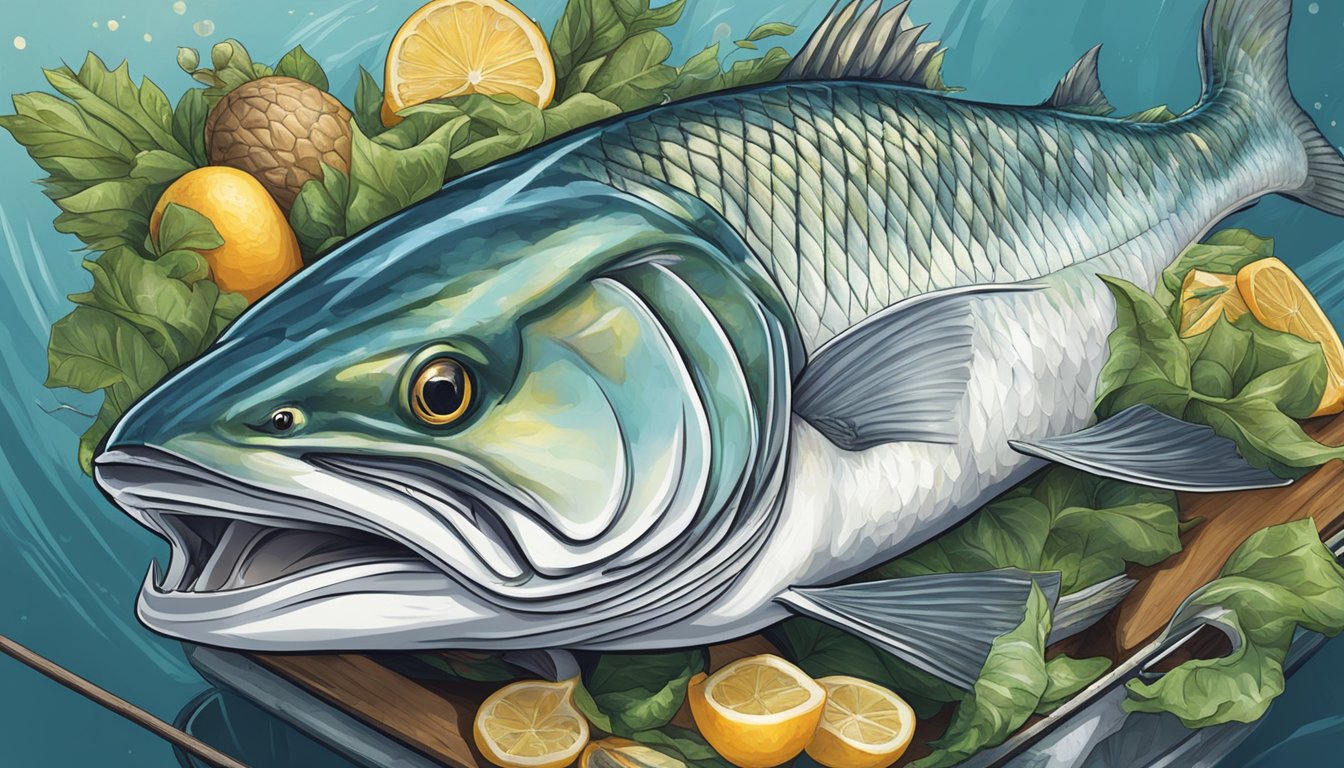 A tarpon being caught and eaten, with a focus on its nutritional value and health considerations