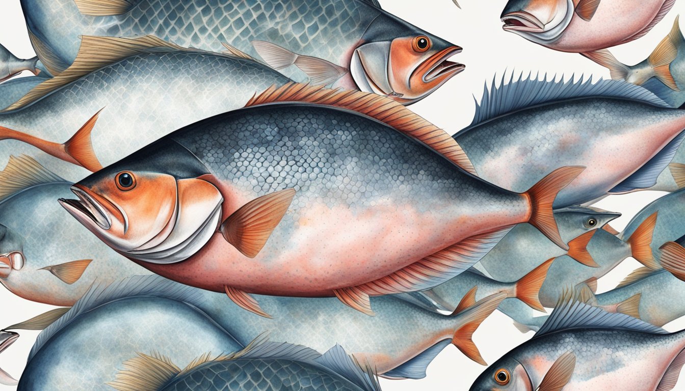 A sleek opah fish is being caught and devoured by a group of preservation and leftover ideas