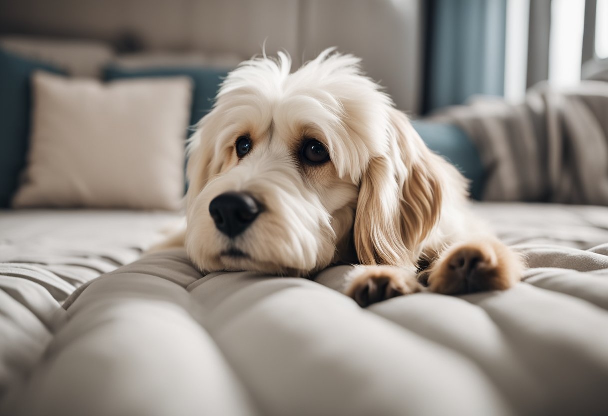 Um espaço que aceita animais de estimação com roupas de cama hipoalergênicas, produtos de limpeza não tóxicos e purificadores de ar. Sem tigelas ou brinquedos para pets feitos de materiais alergênicos.