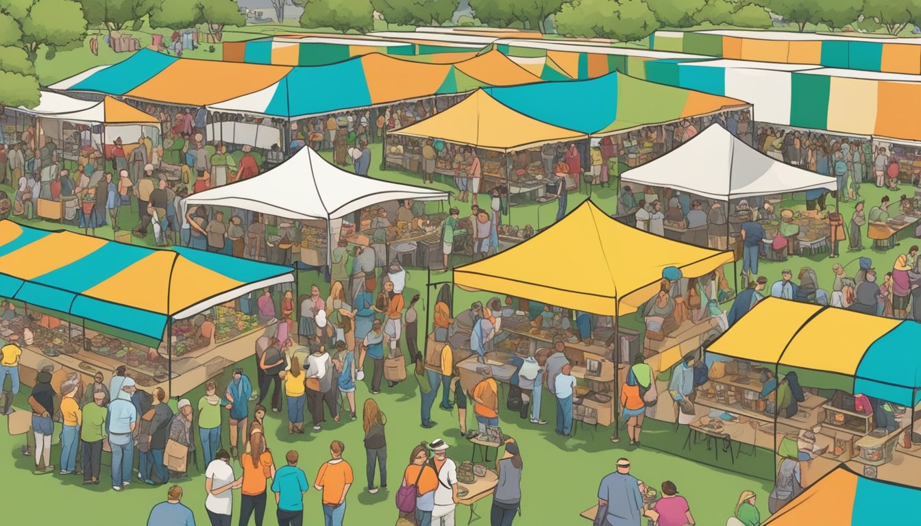 Crowds gather under colorful tents, sampling gourmet dishes and sipping craft beers at the Springfield Craft Beer Bash, one of Missouri's best food festivals