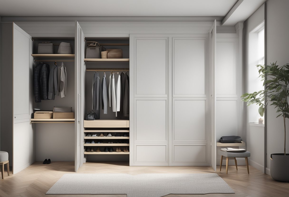 A simple, monochromatic wardrobe displayed on a clean, white background Will Minimalism Go Out Of Style