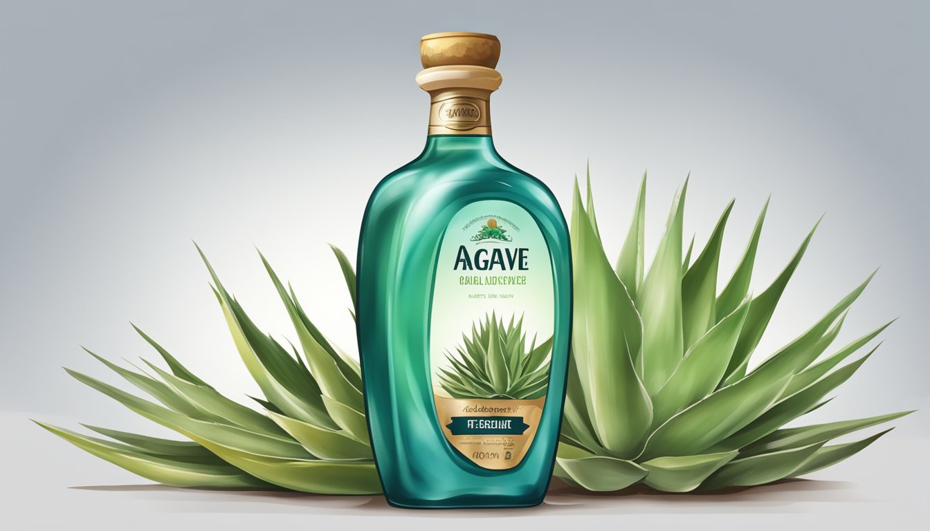 A bottle of agave with visible mold and a foul odor