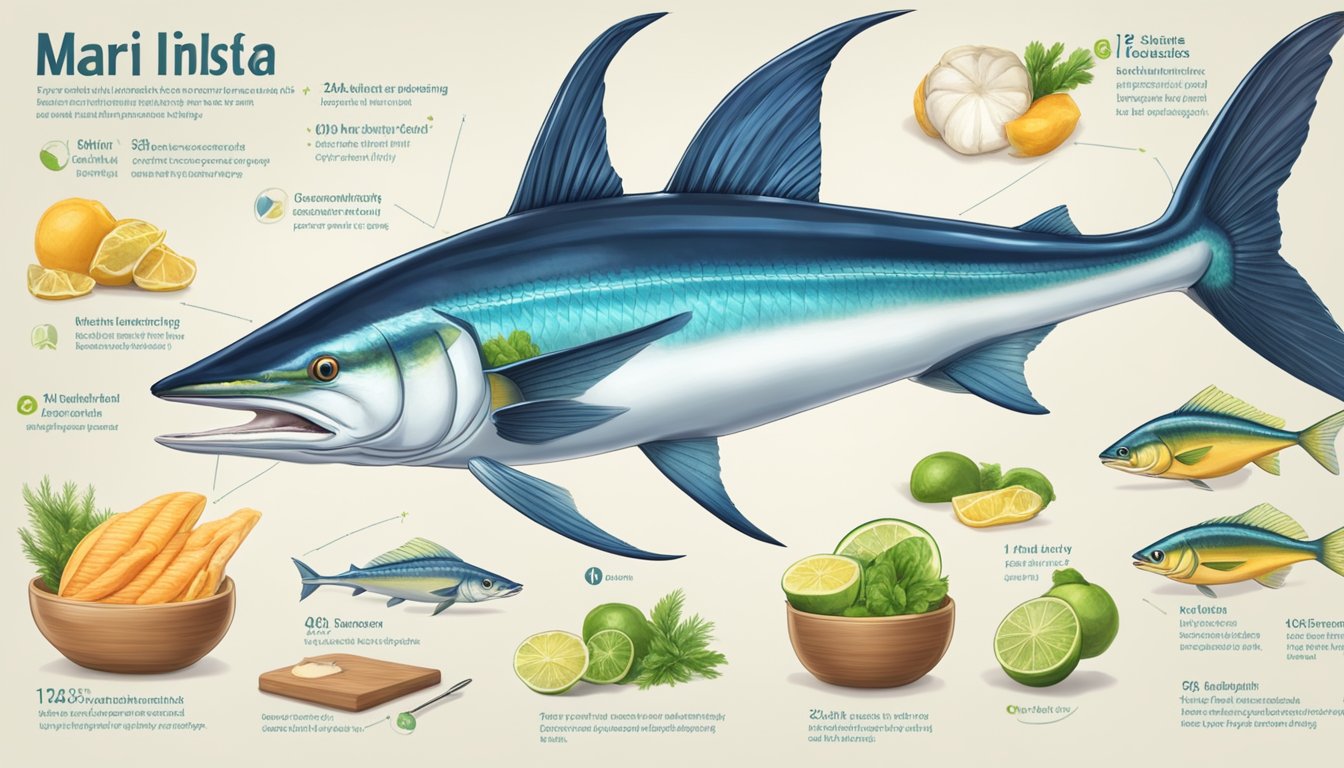 A dietician recommends marlin as a fish type for diabetics