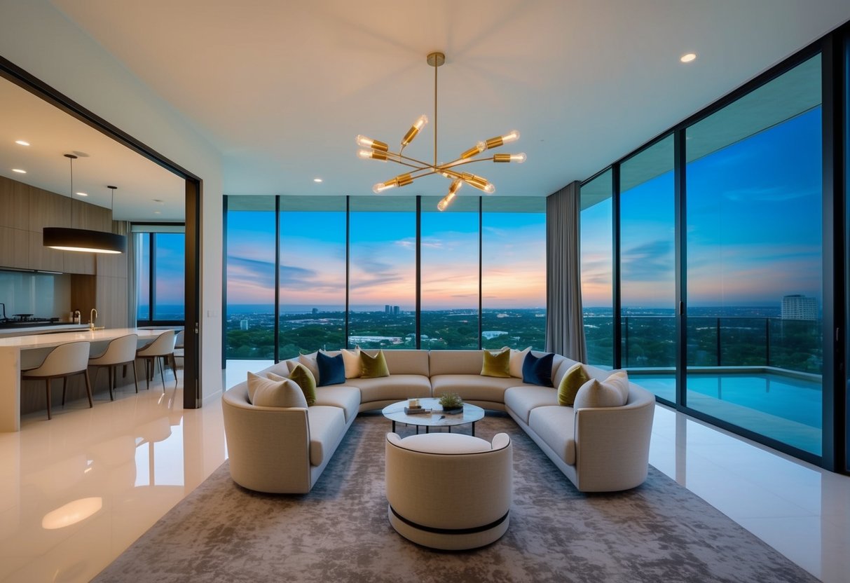 A virtual tour of a modern Cebu property, showcasing the seamless transition from room to room with stunning views and sleek design features