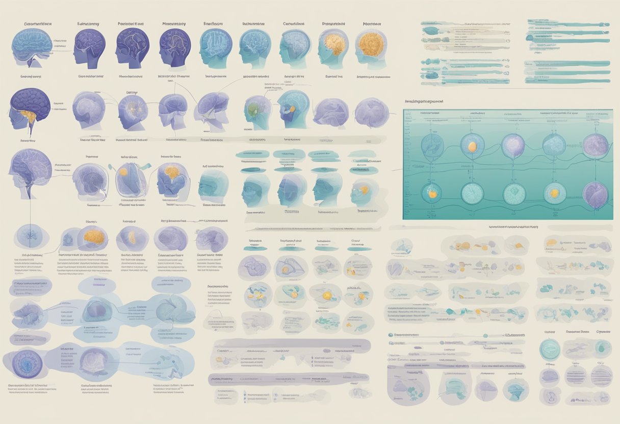 Une variété de types de crises et de classifications de l'épilepsie affichées dans un diagramme médical