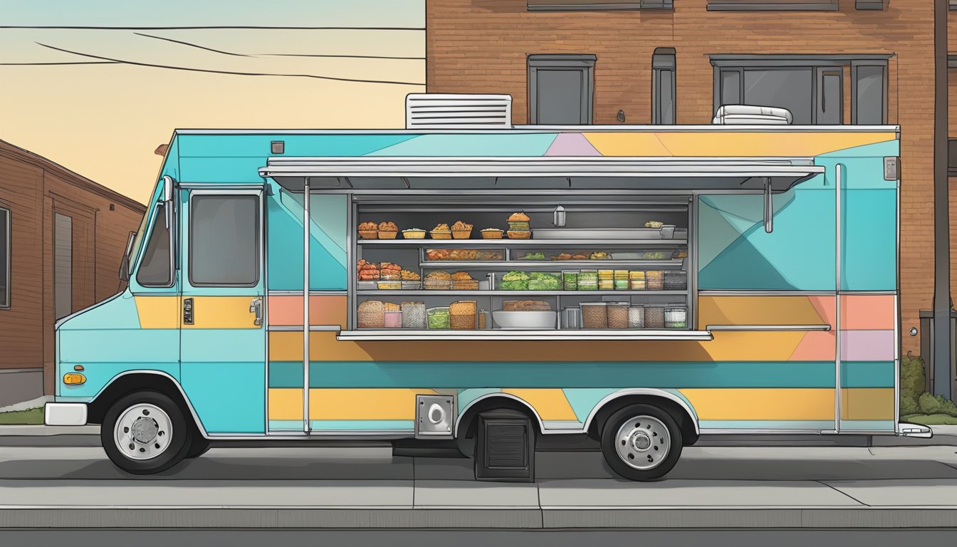 A food truck parked in Toledo, Ohio undergoes inspections for compliance with local laws