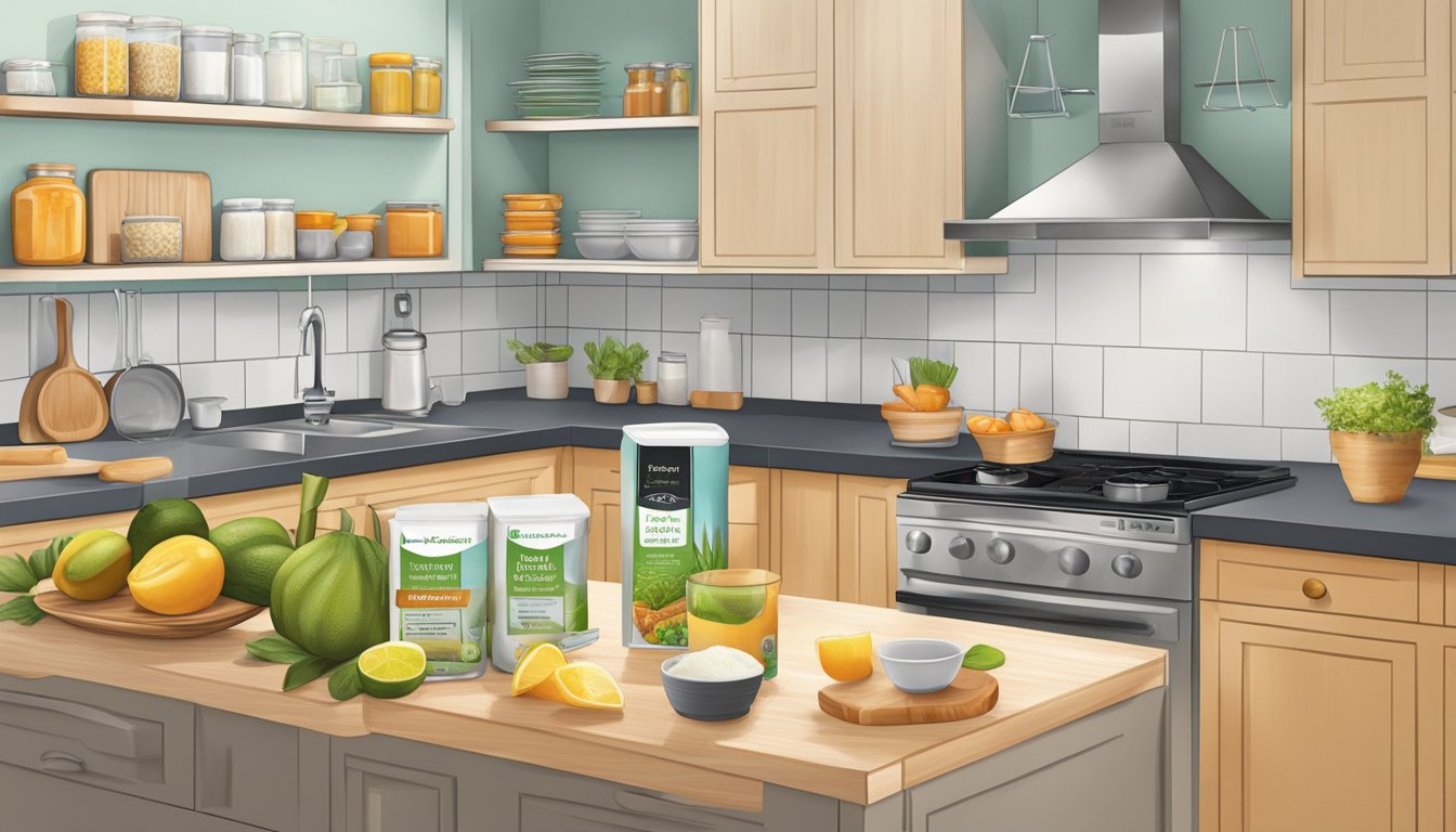 A diabetic-friendly kitchen with agave nectar as a sweetener option