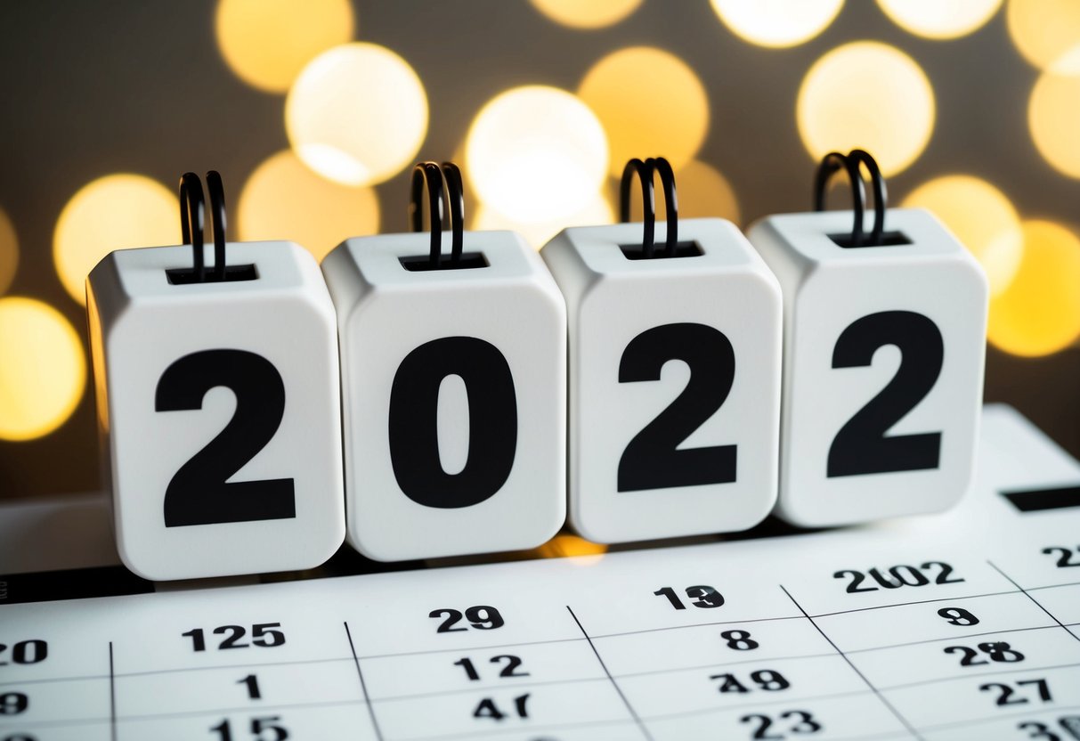 Um calendário mostrando o ano de 2025 com o ano de nascimento de 2002 destacado