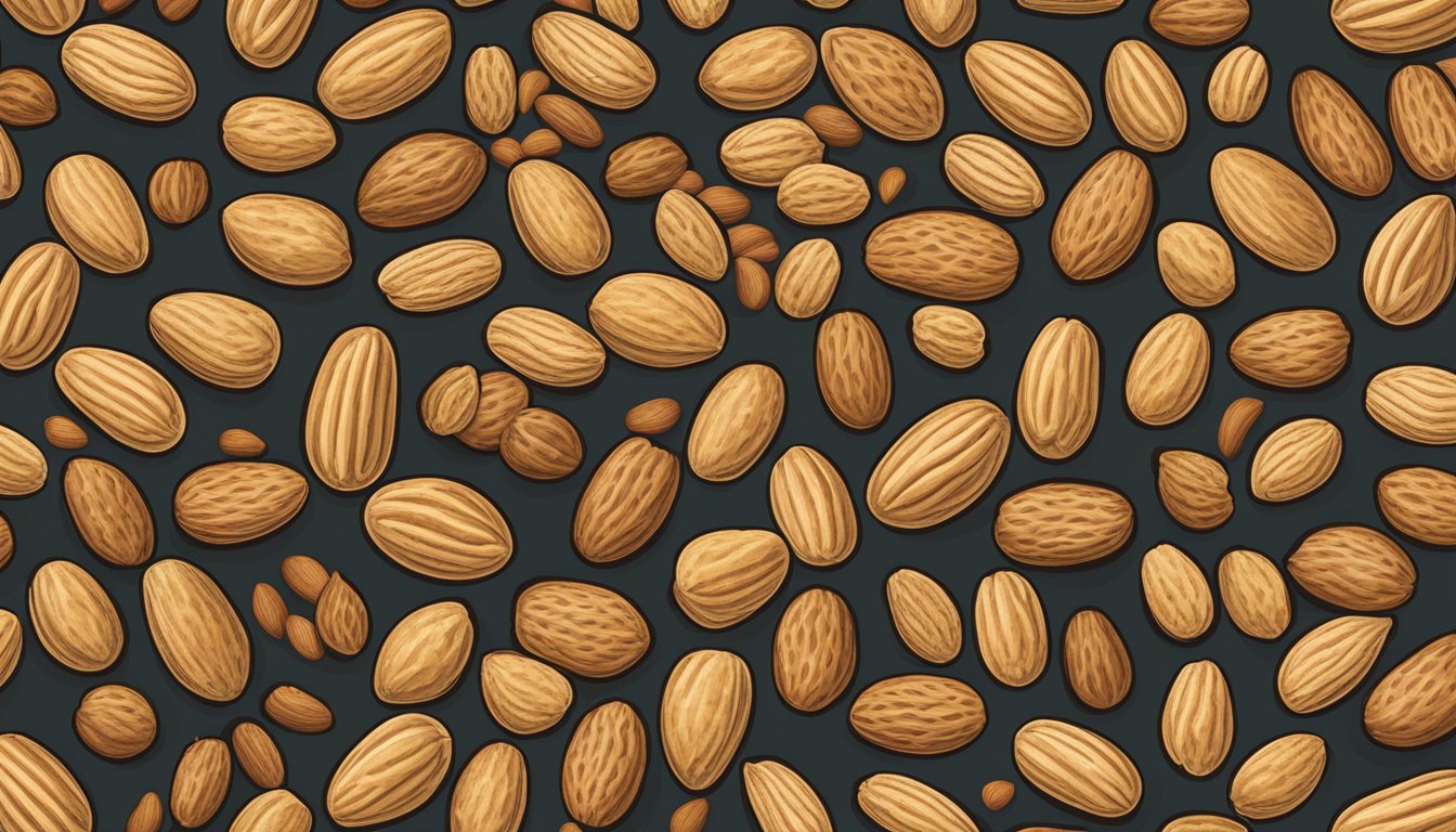 A bowl of Planters peanuts and Fisher nuts side by side, showcasing their different textures and sizes